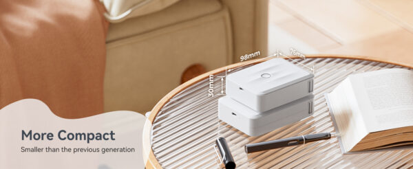 Niimbot D110 Smart Portable Label Printer Mini Pocket Thermal Sticker Maker Self-adhesive Label Papers For Office Home USE