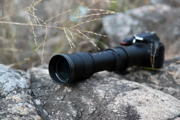 Lightdow Super Telephoto Manual Zoom Lens 420-800mm F8.3-16 With T2 Ring Adapter for Sony Canon Nikon Pentax Olympus Cameras