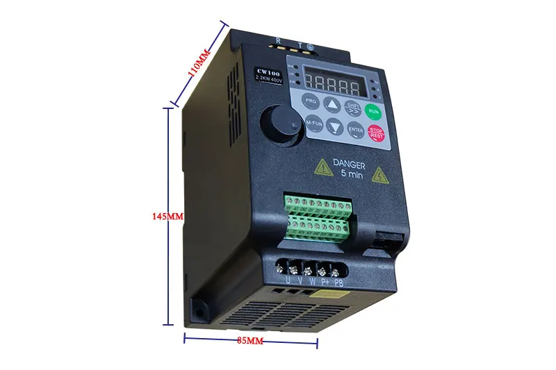 Input 220V to Output 380V VFD Variable Frequency Drive Converter Inverter 0.75/1.5/2.2/3.7/4/5.5 KW Motor Speed Controller