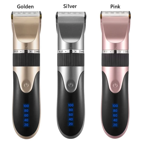 Hair Clipper Electric Barber Hair Trimmers For Men Adults Kids Cordless Rechargeable Hair Cutter Machine Professional