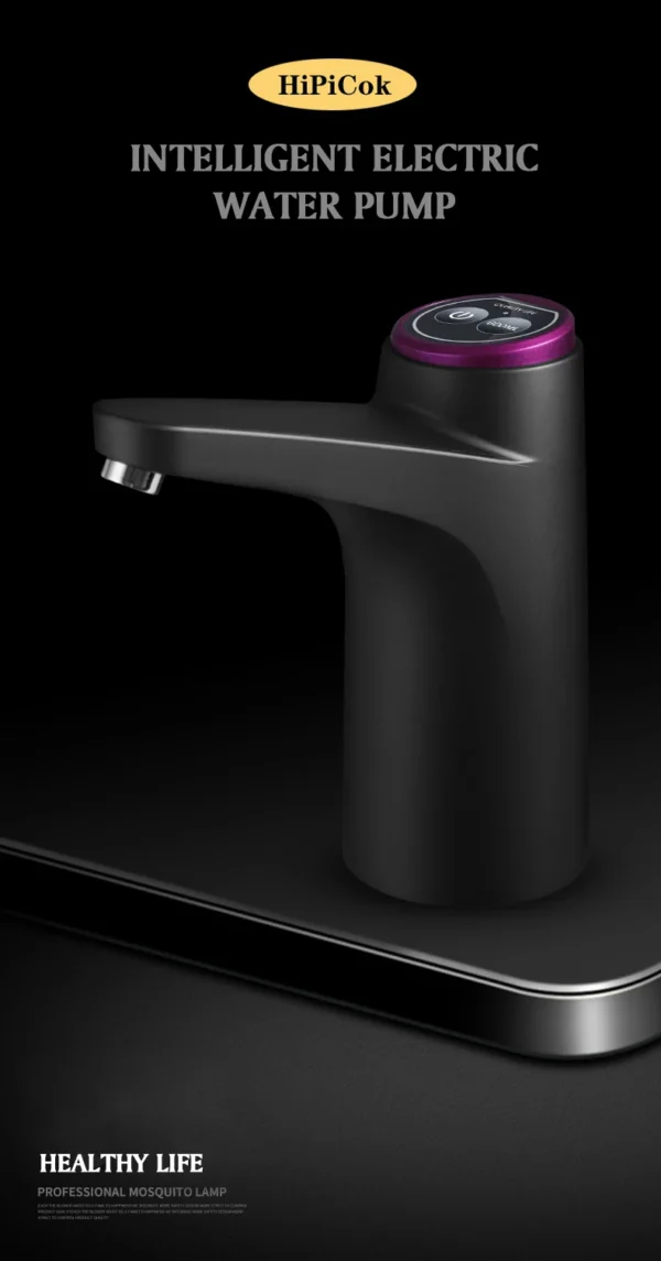 HiPiCok Water Pump 19 Liters Water Dispenser for Bottle Mini USB Automatic Electric Water Gallon Bottle Pump Drinking Dispenser