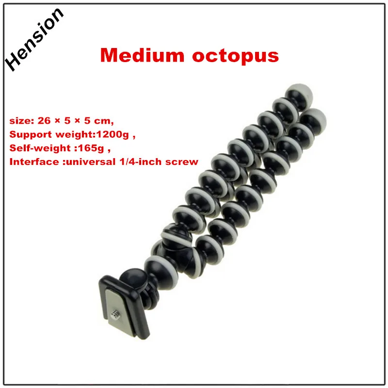Octopus Flexible Tripod Stand for Smartphone Dslr and Camera Foldable Desktop Tripod 4 size for choose