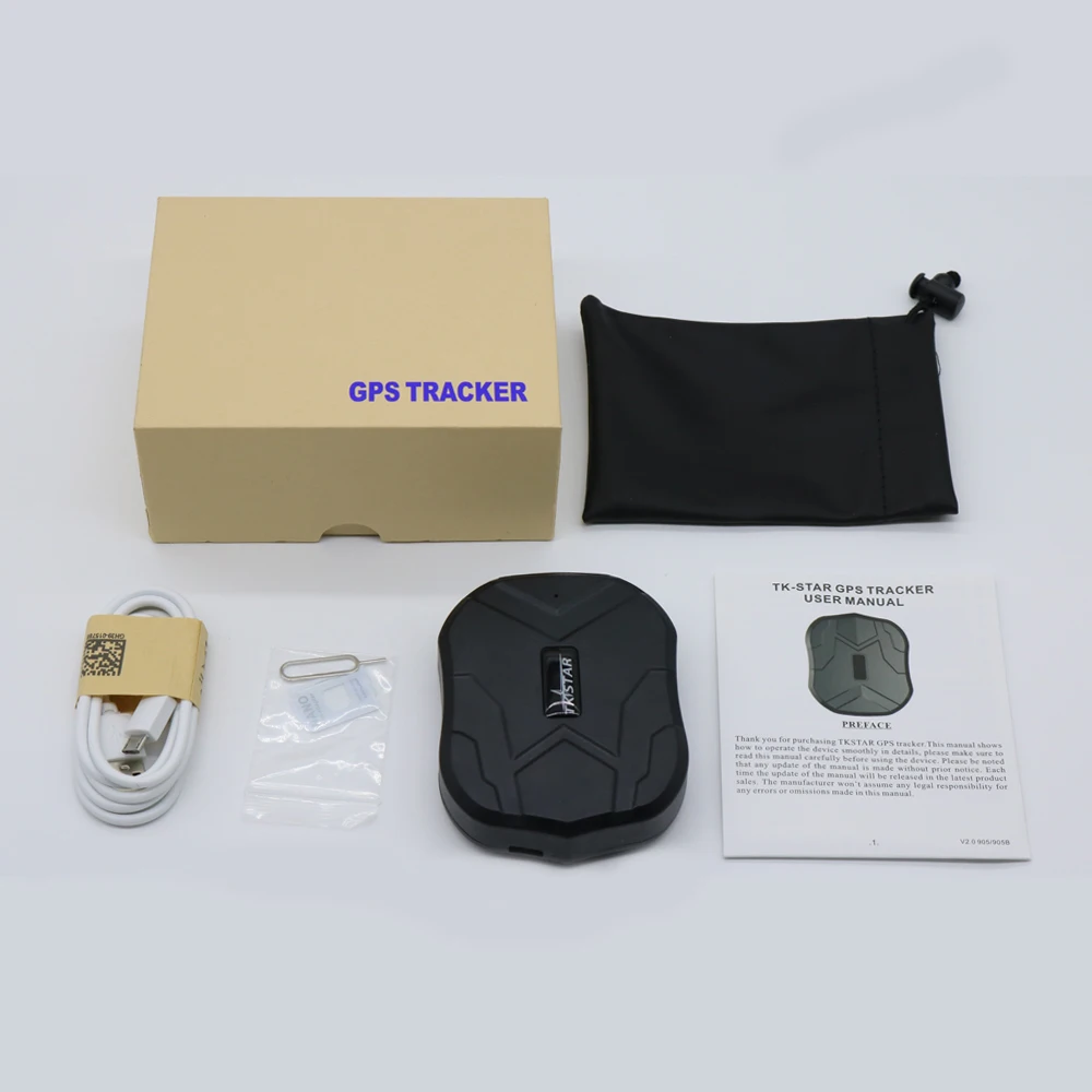 GPS Tracker Car TKSTAR TK905 2G 4G Magnet 90 Days GPS Tracker 4G GPS Locator Waterproof Vehicle Voice Monitor Free APP PK TK915