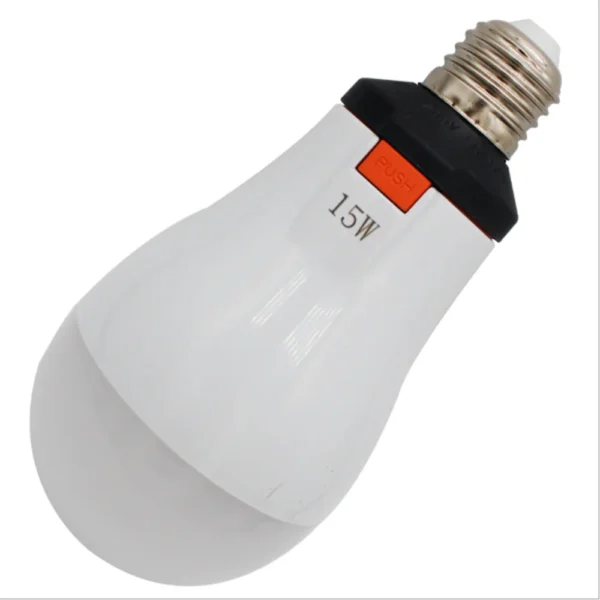 18650 Battery LED Emergency Bulb With Removable 18650 Outdoor Camping Rechargeable Bulb Power Supply AC 85-265V Lighting 8 Hours
