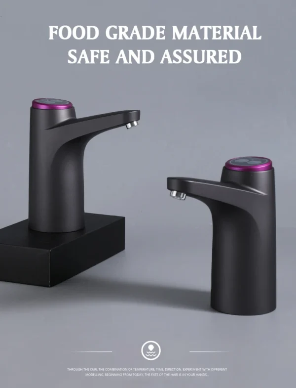 HiPiCok Water Pump 19 Liters Water Dispenser for Bottle Mini USB Automatic Electric Water Gallon Bottle Pump Drinking Dispenser