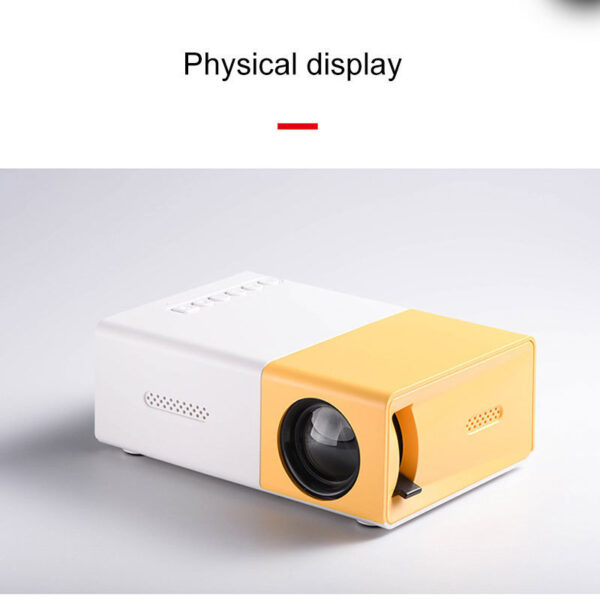 YG300 Mini Projector Portable Projector Wifi Smart 1280 720P Full HD Office Home Theater Video Mini Projector Mobile Projection
