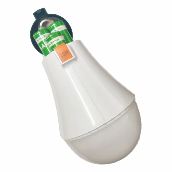 18650 Battery LED Emergency Bulb With Removable 18650 Outdoor Camping Rechargeable Bulb Power Supply AC 85-265V Lighting 8 Hours