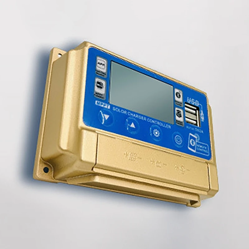 12V/24V 30A/40A/50A/60A High Definition LCD Large Digital Display Bluetooth WIFI Solar Charge Controller MPPT Controller Solar