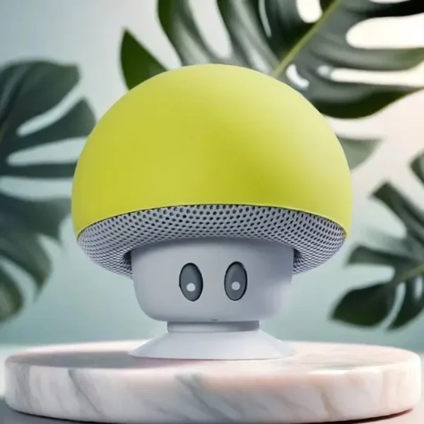 XIKCU Bluetooth Mushroom Speaker Waterproof Can Be Used as a Mobile Phone Holder Suitable for Family Parties and Small Parties