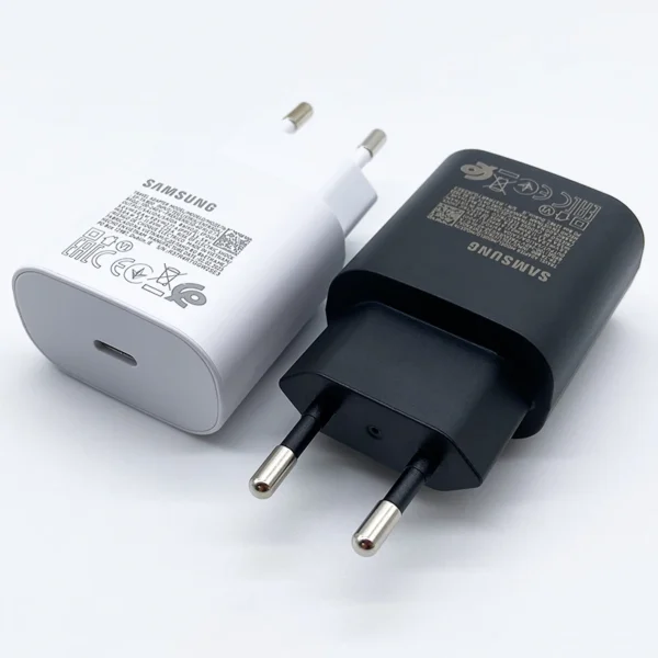 Samsung 25W Super Fast Charger Usb Type C Cargador Adapter For Galaxy S24 S23 S20 S21 S22 Plus A54 A05 Adapter Z Flip Fold 5 6 4