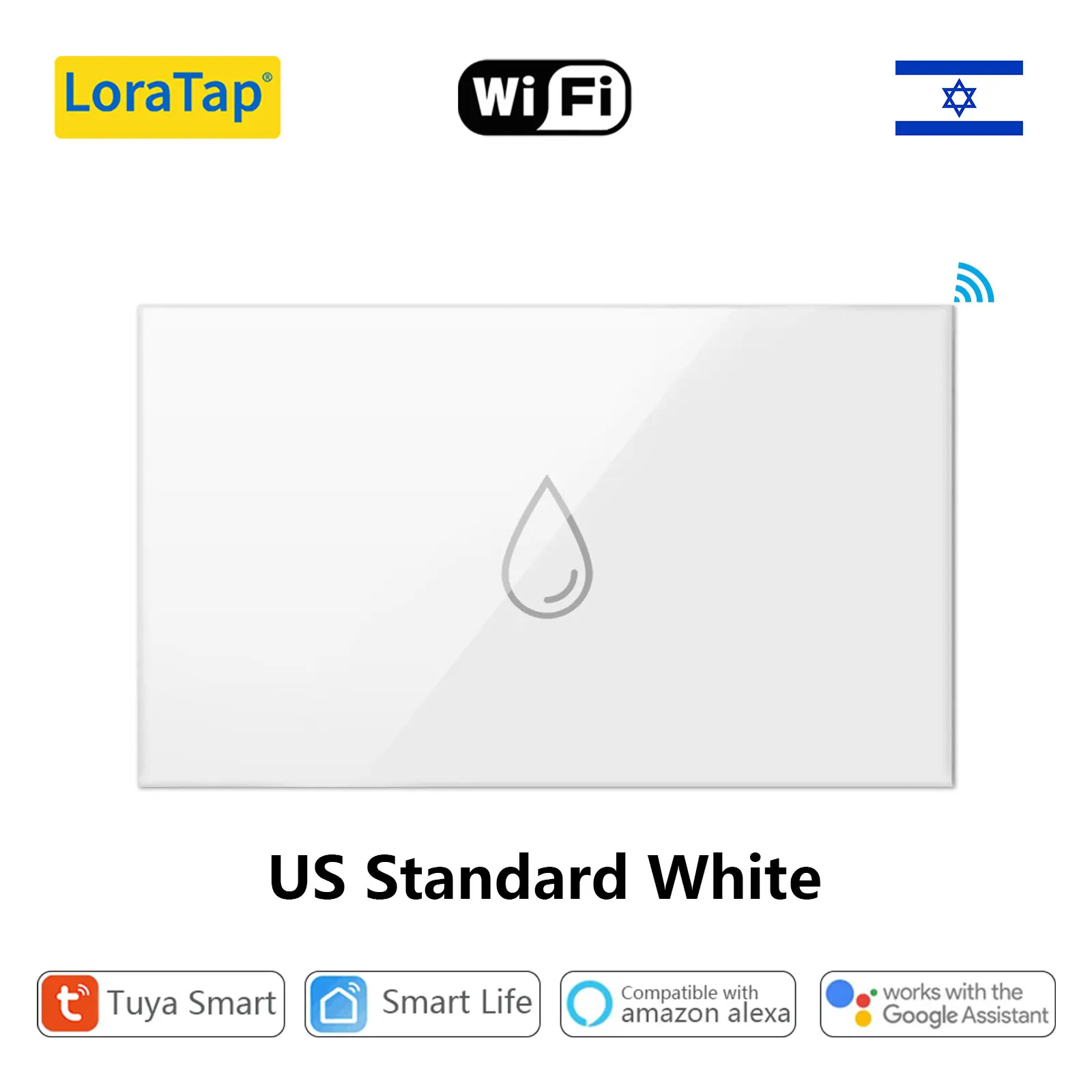 LoraTap WiFi Boiler Water Heater EU US IL Switch Tuya Smart Life App Remote Control Energy Monitoring Voice Google Home Alexa