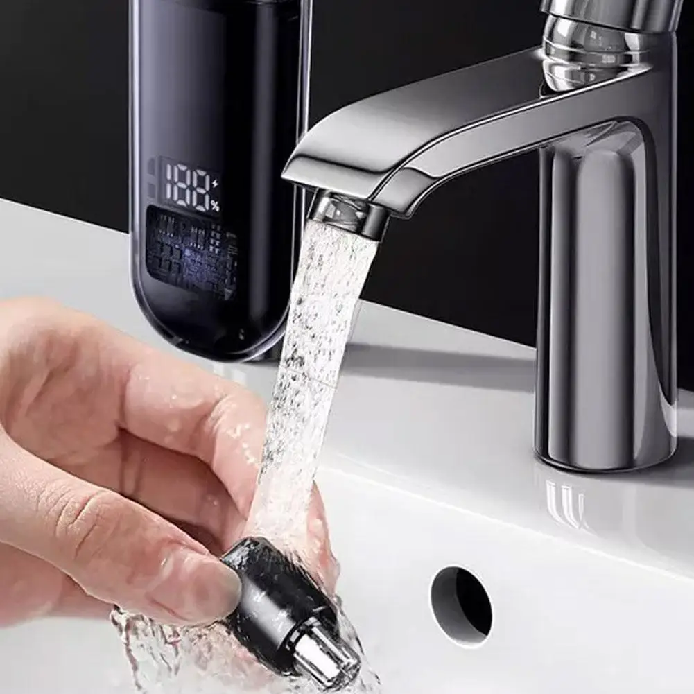 2 in 1 Electric Nose Hair Trimmer Clipper Rechargeable Multi-kinetic Shaving Unisex Automatic Washable Personal Care Appliances