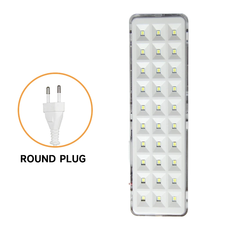 LED Emergency Light Rechargeable Portable Indoor Fire Fighting Lamps Wall-mounted Home Lights 30LEDs Exit Lamp Camping Lantern