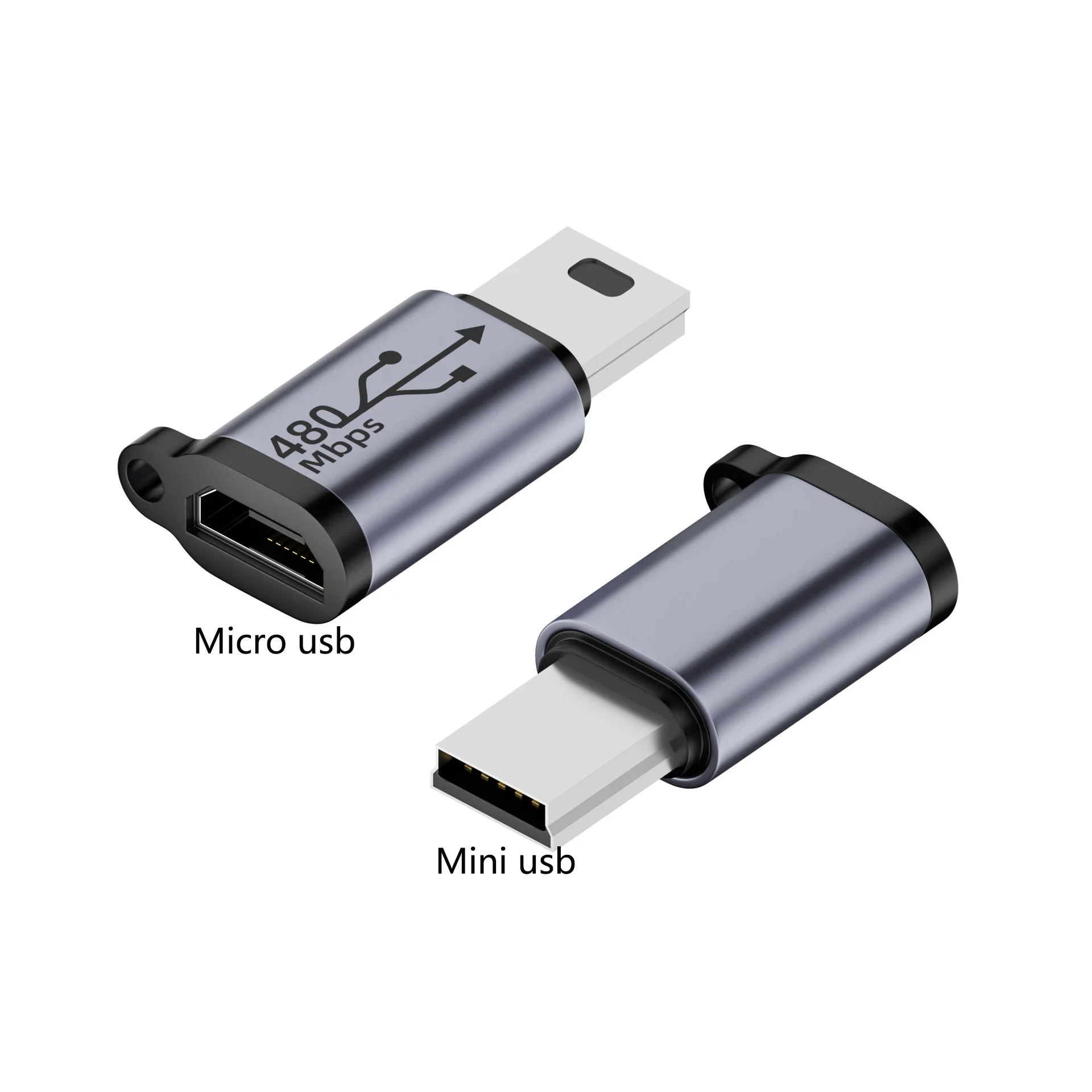 USB Type-C Adapter Type C To Lightning To Micro Mini USB Female To Male Converters For Xiaomi Samsung Charger Data Cable