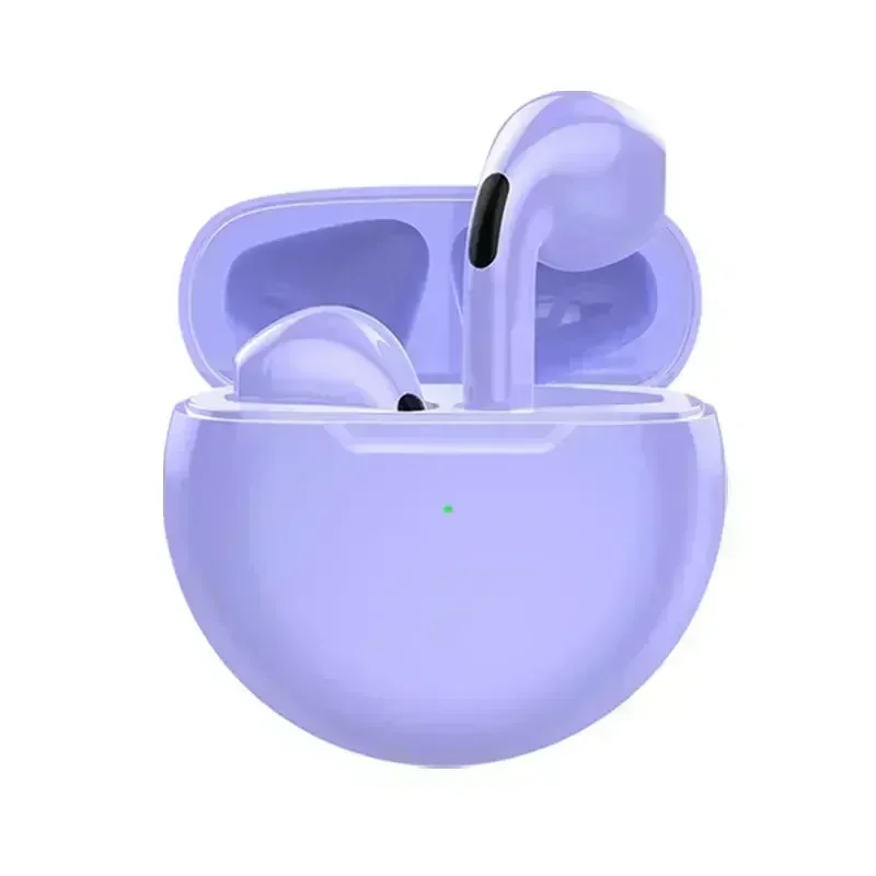 Original Air Pro 6 TWS Wireless Bluetooth Headset 5.3 Headphone Mini Earphone with Mic Charging Box for Xiaomi iPhone Earbuds