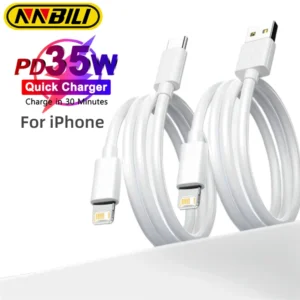 For PD 20W Fast Charging Cable For iPhone 13 12 11 14 Pro Max Mini USB C Date Cable For 8 Plus XS iPad Charger Accessories