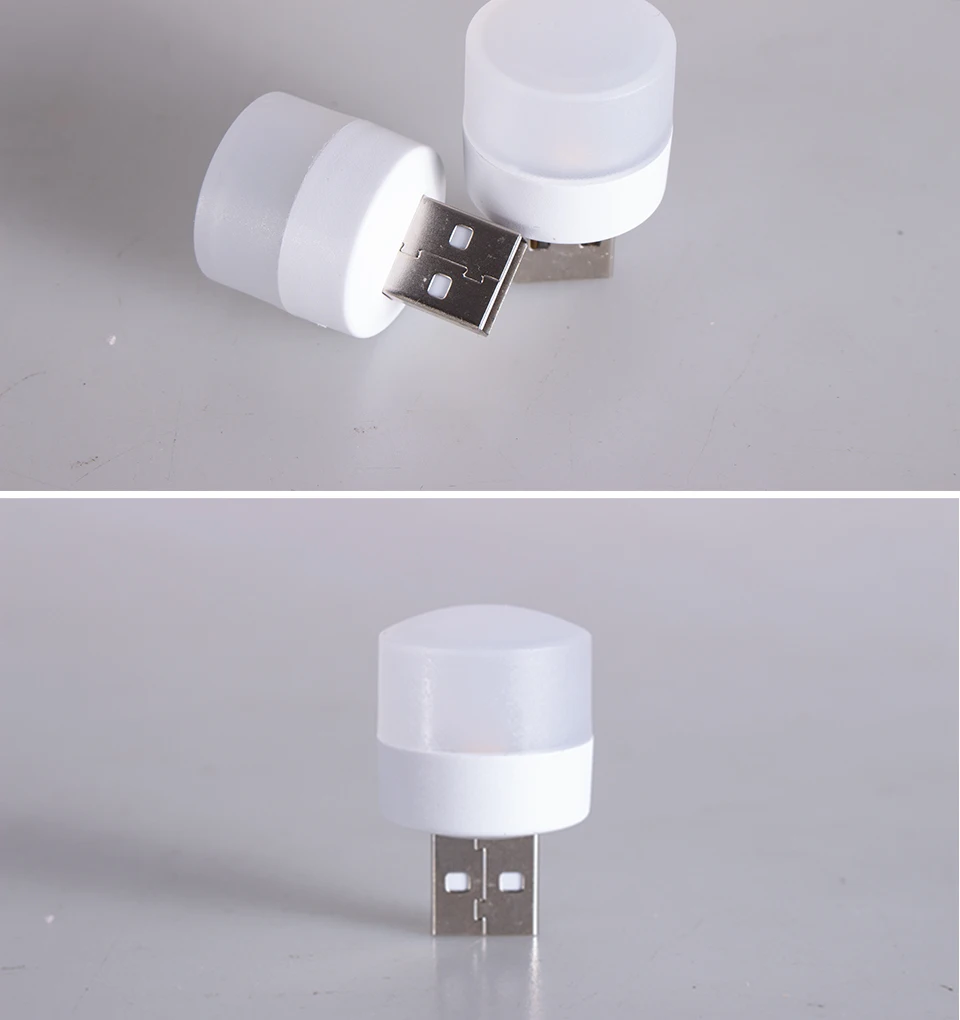 5pcs USB LED Reading Lamp Mini Book Light Camping Night Lights Table Lamps For Power Bank PC Notebook Laptop USB Night Light