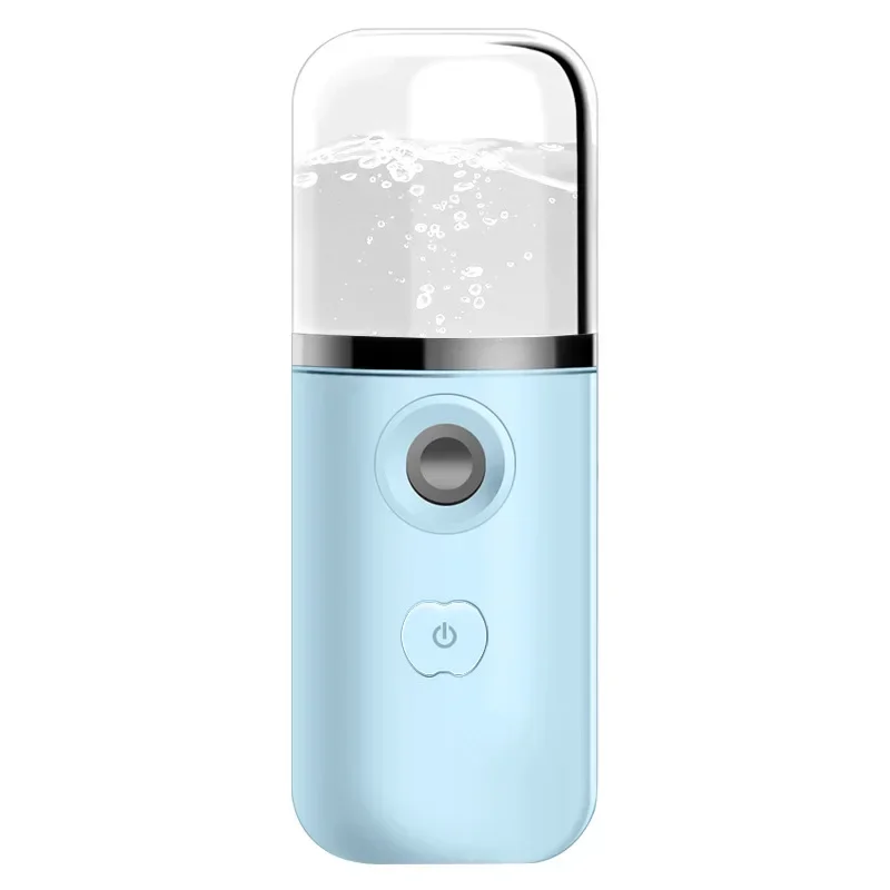 1PC Mini Portable Humidifier Nano Mister Facial Steamer Device Beauty Spray Hydrating Apparatus Cold Spray ApparatusRechargeable