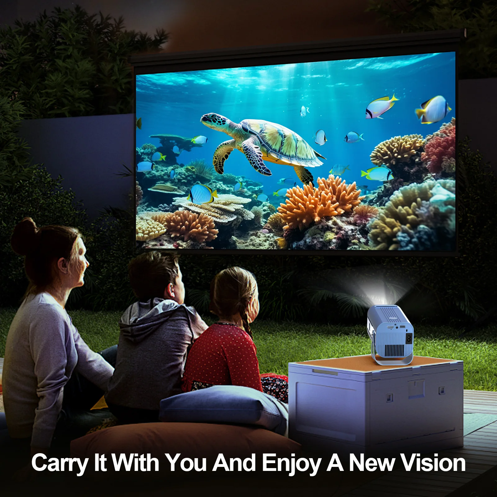 H96 MAX Projector B11 4K Android11 Dual Wifi6 200ANSI Allwinner H716 2GB 16GB BT5.0 1080P 1280*720P Home Cinema Outdoor Projetor