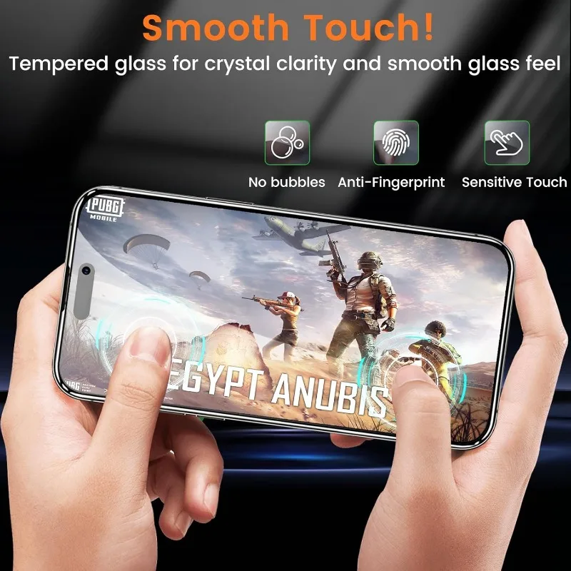 4Pcs Privacy Tempered Glass For iPhone 16 15 14 13 12 11 Pro Max Anti-Spy Screen Protectors For iPhone XS Max XR 7 8 Plus Glass