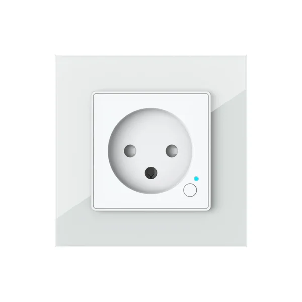Shawader Tuya WiFi Smart Israel Wall Socket EU Power Plug Outlet USB Type-C PD 20W Charge Port for Iphone Alexa Dot Google Home