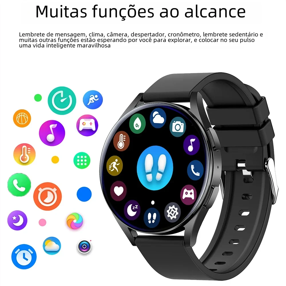 KESHUYOU 2025 New Watch 6 Smart Watch Women's Bluetooth Call Health Monitoring Alarm Clock Men's Fashion Sports Watch