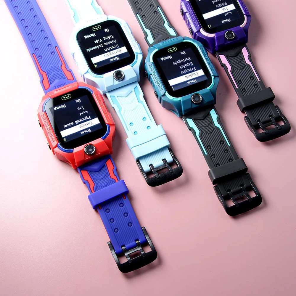 Smart Watch Kids 2g Sim Card Smartwatch for Children SOS Tracker Call Phone Camera Voice Chat Photo Boys Girls Birthday Gifts