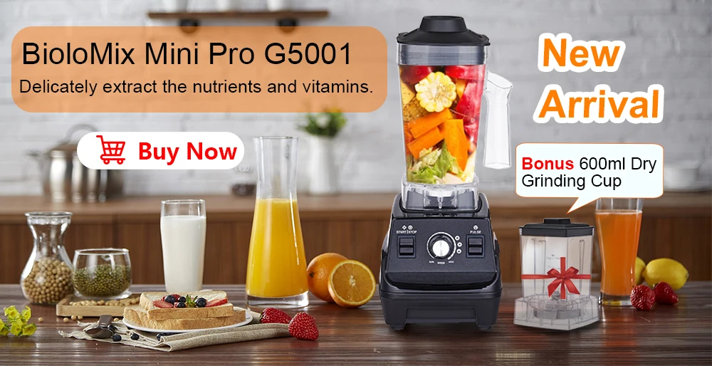 BPA Free 3HP 2200W Heavy Duty Grade Blender Mixer Juicer High Power Food Processor Ice Smoothie Bar Fruit Blender