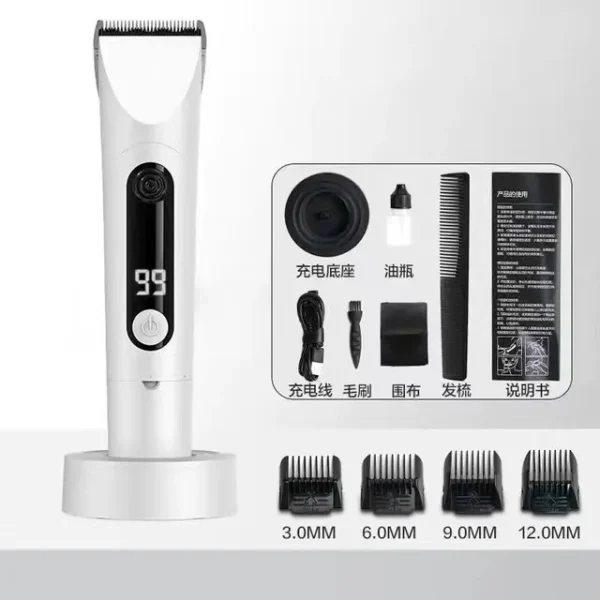 New Xiaomi Mijia Professional Clipper Hair Clipper 3 -Gear Adjustment  IPX7 Waterproof Hair Trimmer Machine With Charging Base