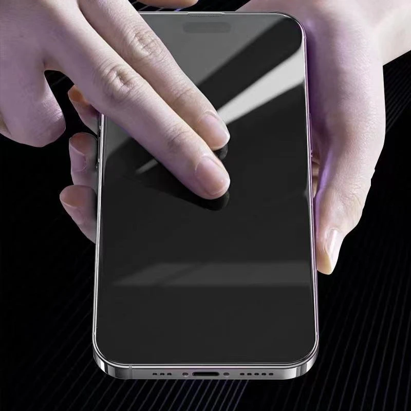 2PCS Anti Spy Screen Protector For iPhone 16 15 14 13 12 11 Full Cover Screen Protector For 15ProMax 14Pro 13Pro Anti-peep Glass