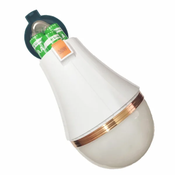 18650 Battery LED Emergency Bulb With Removable 18650 Outdoor Camping Rechargeable Bulb Power Supply AC 85-265V Lighting 8 Hours