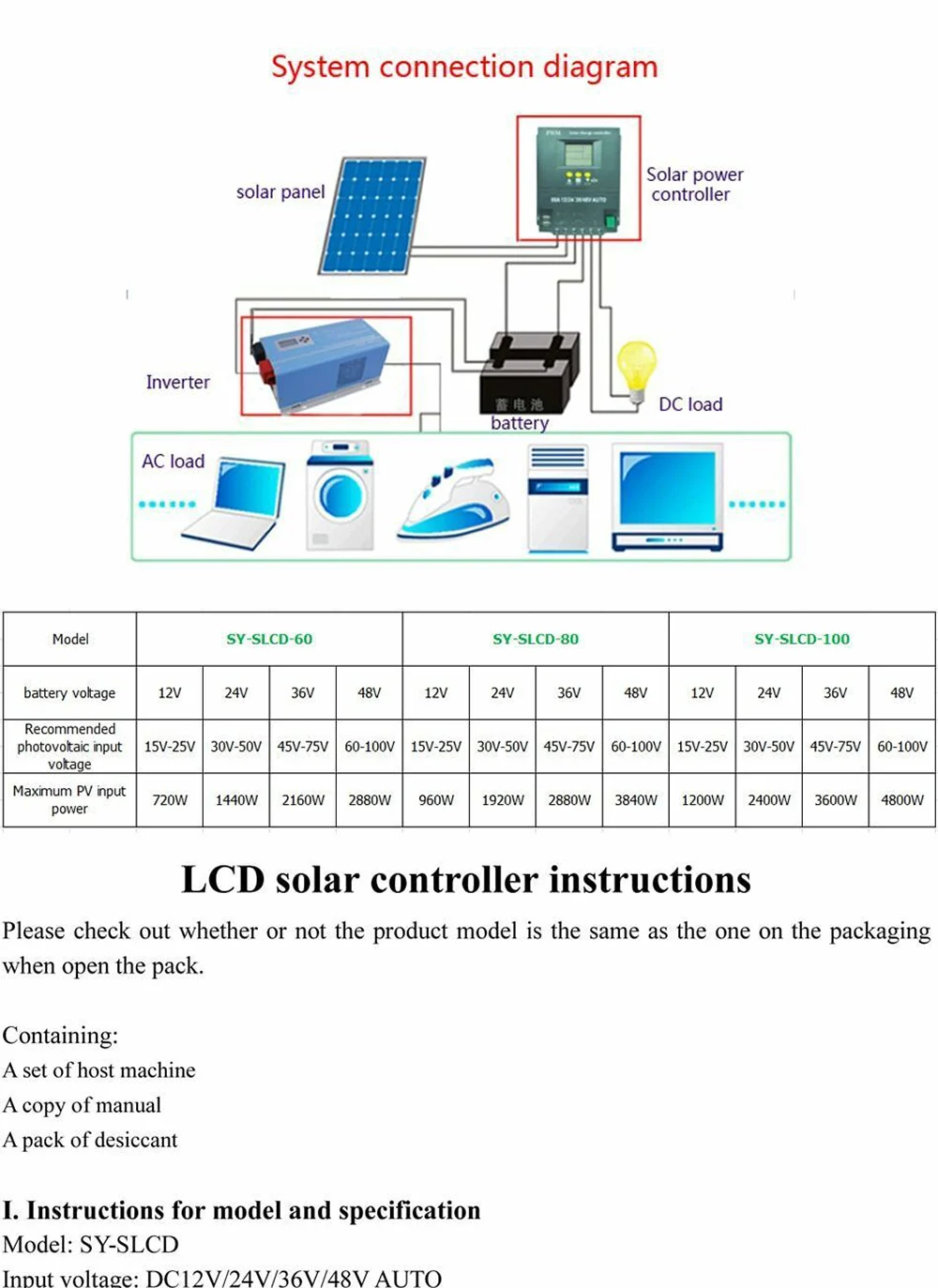 POWLSOJX MPPT 100A 80A 60A Solar Charge Controller 12V 24V 36V 48V Solar Panel Lead Acid/Lithium Battery Regulator Dual USB