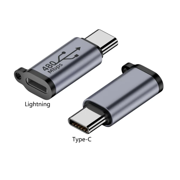 USB Type-C Adapter Type C To Lightning To Micro Mini USB Female To Male Converters For Xiaomi Samsung Charger Data Cable