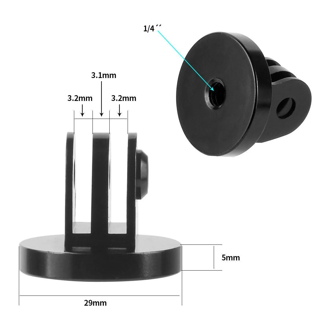 Desktop Extension Tripod Handheld Portable Mount For GoPro Hero 12 11 10 9 Insta360 X4 X3 DJI Osmo Action 4 3 Camera Accessories