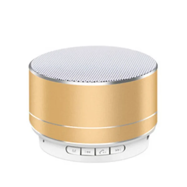 Portable Wireless Bass Speaker Audio, Mini Car Small Speaker Auxiliary FM TF USB Plug-in Card Outdoor Portable Small Speaker