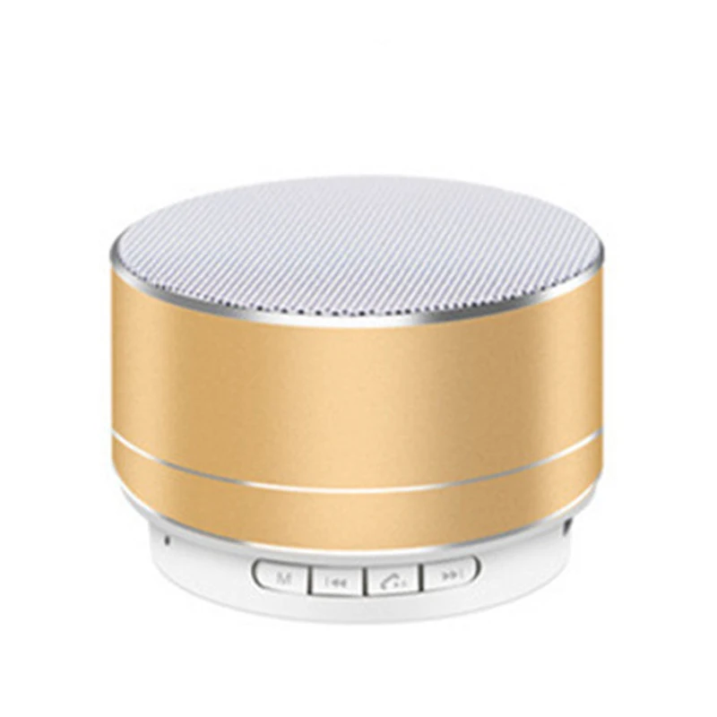 Portable Wireless Bass Speaker Audio, Mini Car Small Speaker Auxiliary FM TF USB Plug-in Card Outdoor Portable Small Speaker