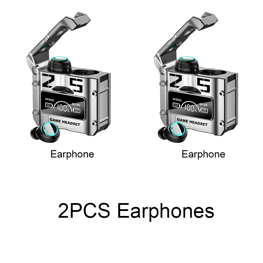 Original M25 TWS Wireless Headphones Earphones Bluetooth Touch Control Noise Reduction Stereo Earbuds Headsets for Smartphone