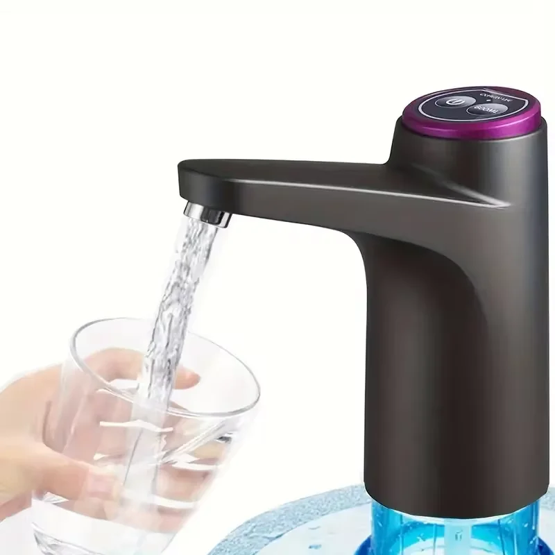 Portable 5-Gallon Water Dispenser With USB Charging-Automatic Electric Pump Suitable For Home Office And Outdoor Use