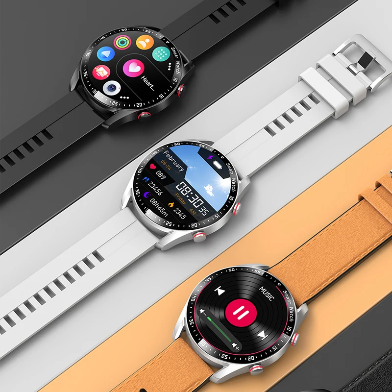 2025 New Outdoor Sports Smart Watch Men GT Series 1.53 inch AMOLED Screen Sports Watch ECG+PPG Health Smartwatch Man For Huawei