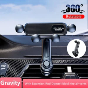 Gravity Car Phone Holder Air Vent Mount Cell Phone Holder in Car Mobile Support For iPhone 13 12 Xiaomi Universal GPS Stand