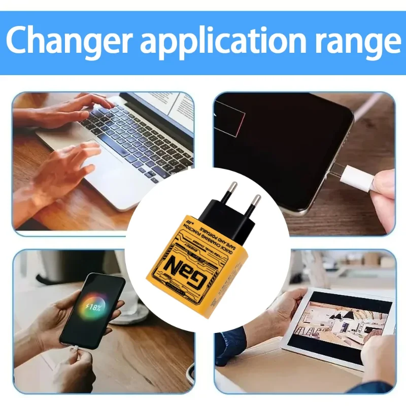 Xiaomi 145W Ultra Fast Charging 3-Ports PD USB Mobile Phones Charger EU/US/UK Plug Wall Adapter For iPhone Samsung Huawei NEW