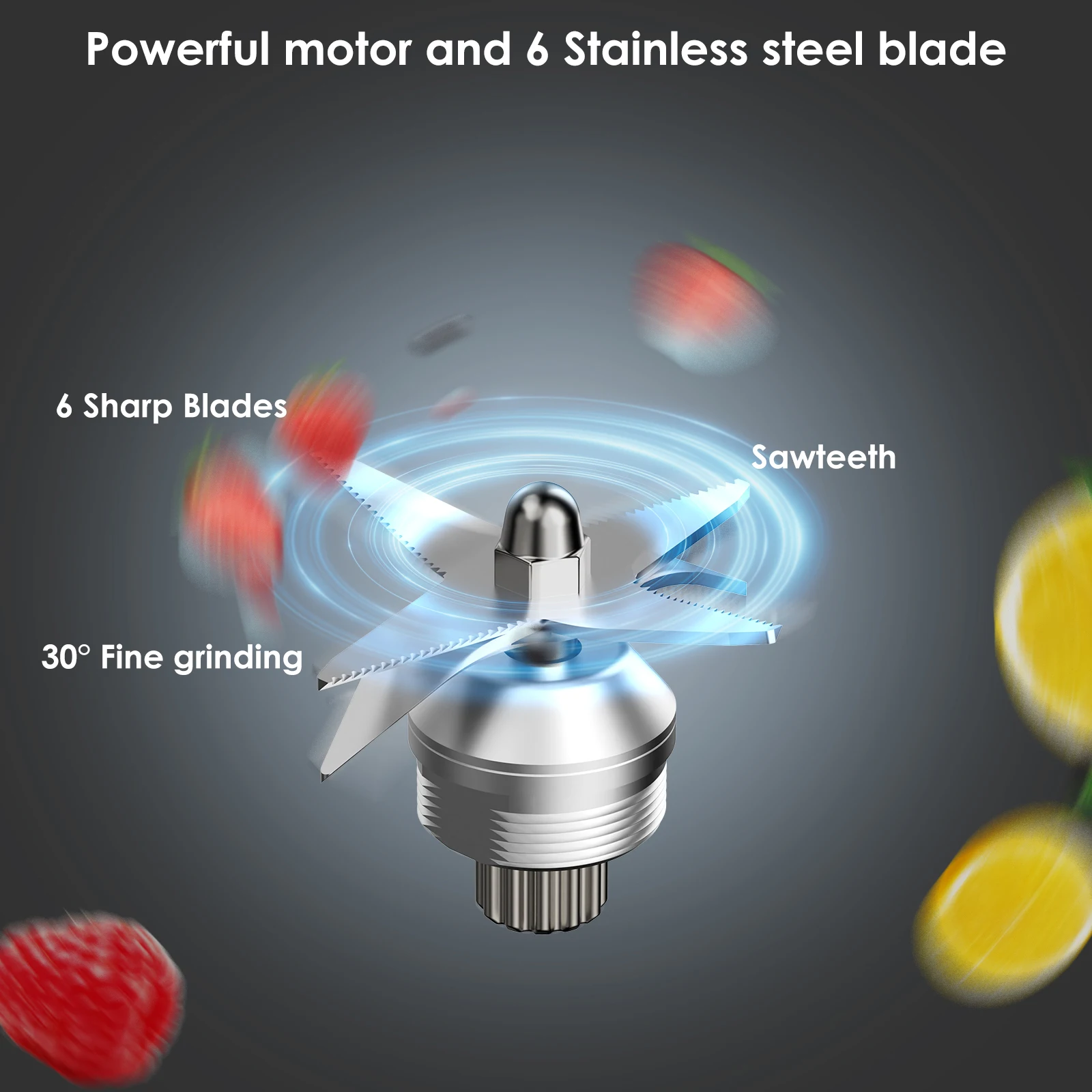 BPA Free 3HP 2200W Heavy Duty Grade Blender Mixer Juicer High Power Food Processor Ice Smoothie Bar Fruit Blender