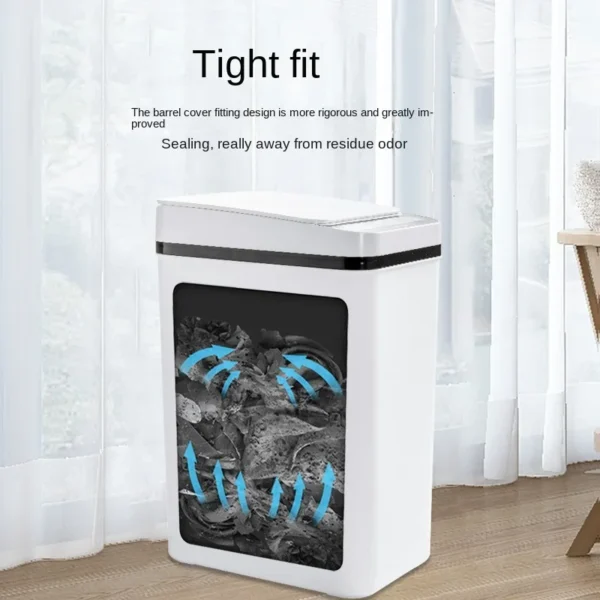 Smart Trash Can Automatic Sensor Garbage Can For Bathroom Kitchen Garbage Cube Living Room Recycle Bins Home Accessories