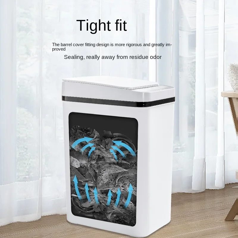 Smart Trash Can Automatic Sensor Garbage Can For Bathroom Kitchen Garbage Cube Living Room Recycle Bins Home Accessories