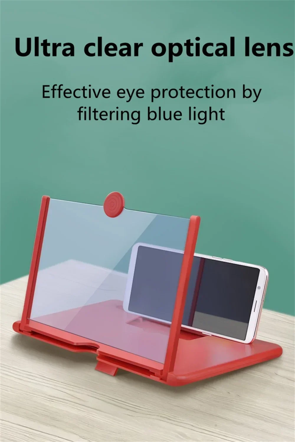 12/10 inch mobile phone amplifier HD screen magnifying glass anti blue light and eye protection Multi functional Amplifier