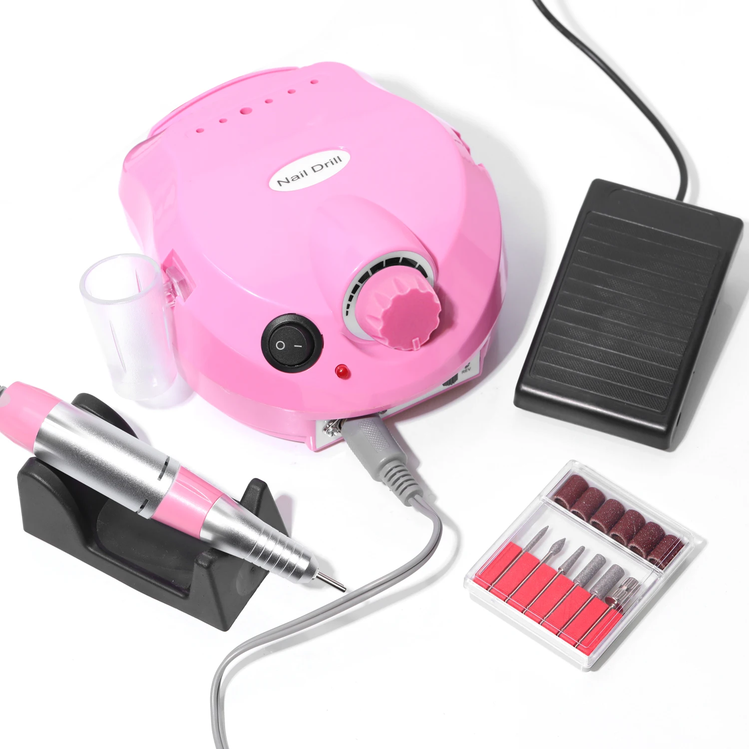 35000RPM Electric Nail Drill Machine Cutter Set Nail Gel Polisher Nail tools Salon Equipment Strong Polishing Tool Nail File Kit