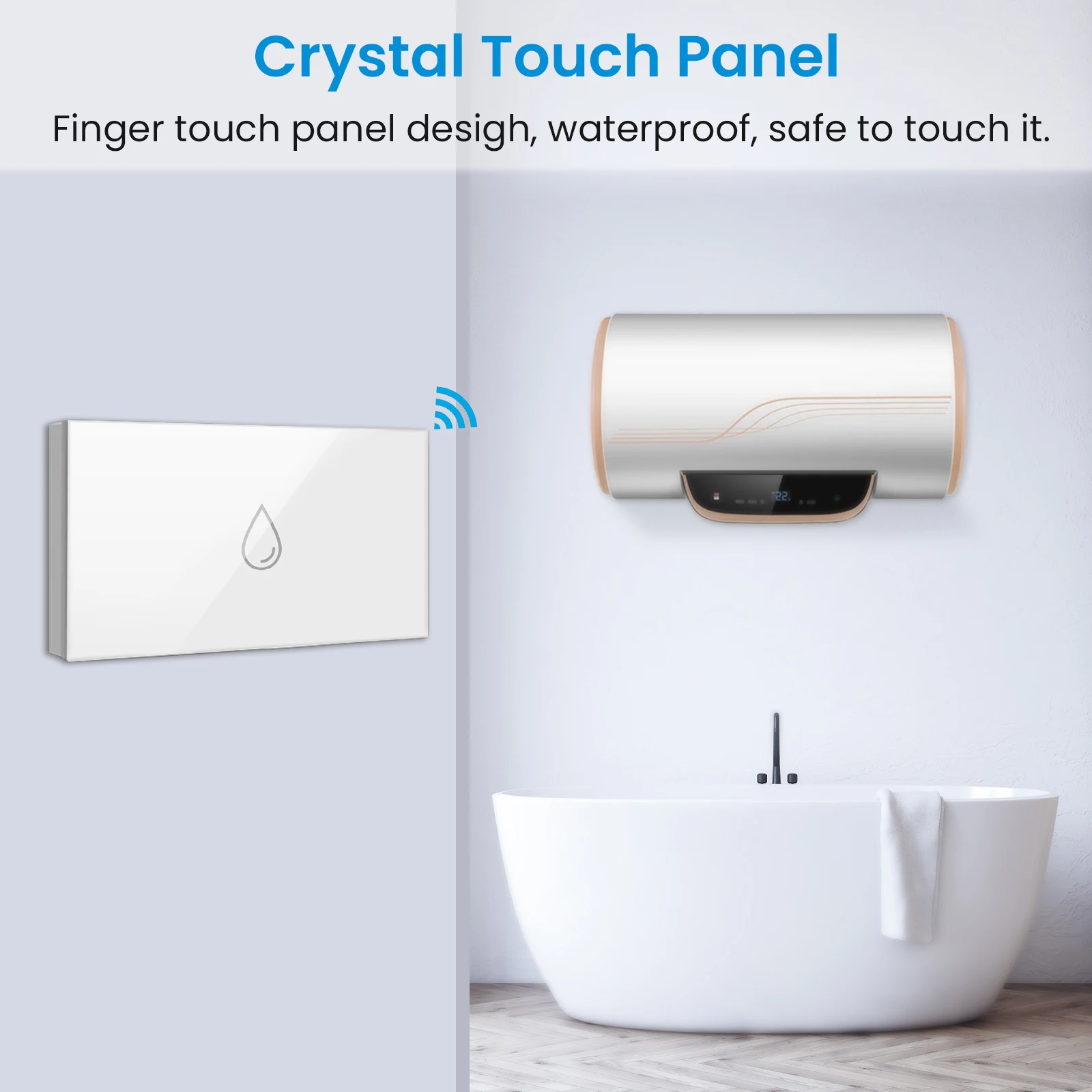 LoraTap WiFi Boiler Water Heater EU US IL Switch Tuya Smart Life App Remote Control Energy Monitoring Voice Google Home Alexa