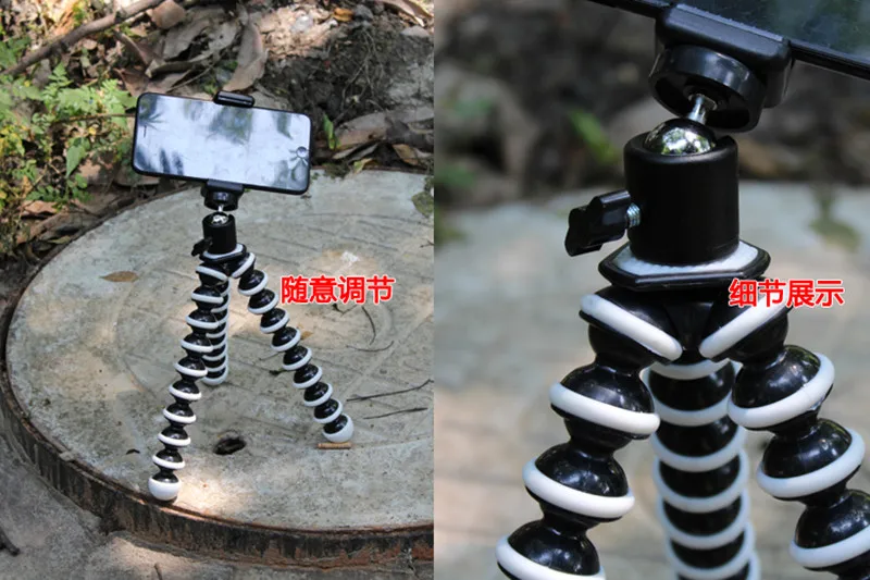 Octopus Flexible Tripod Stand for Smartphone Dslr and Camera Foldable Desktop Tripod 4 size for choose
