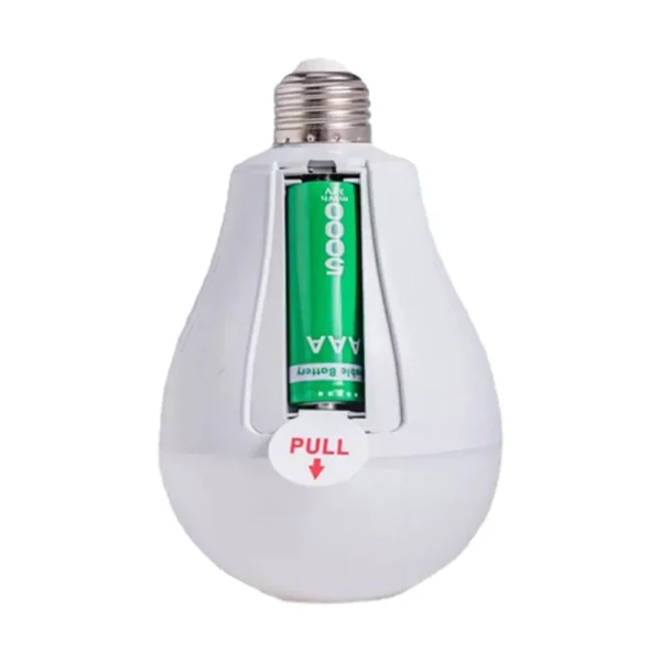 LED Emergency Bulb Emergency Power Failure Family Camping Outdoor Night Market E27 AC85-265V 1*18650 Battery Smart Charging Chip