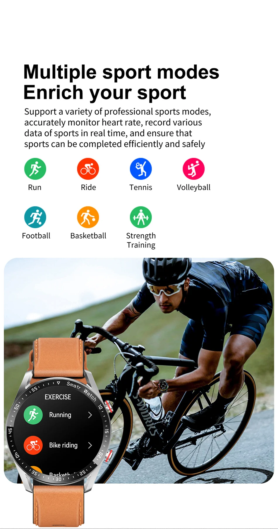 2025 New Outdoor Sports Smart Watch Men GT Series 1.53 inch AMOLED Screen Sports Watch ECG+PPG Health Smartwatch Man For Huawei